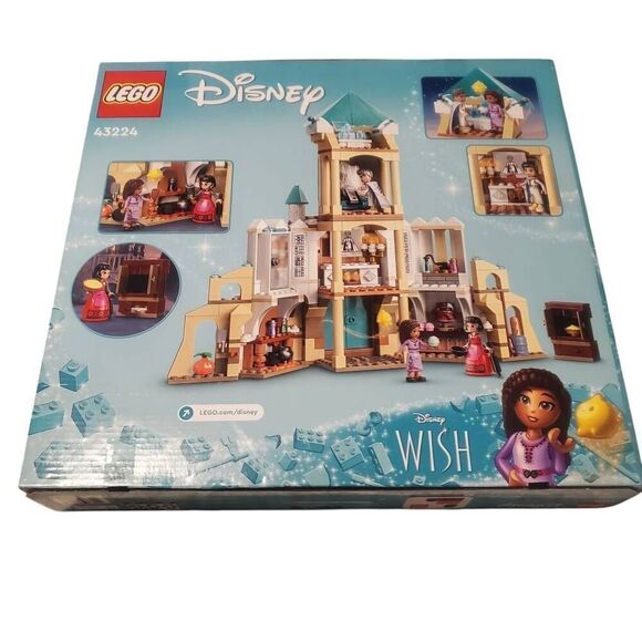 LEGO King Magnifico’s Castle 43224 Disney Wish Interlocking Block Building Set - Picture 2 of 10